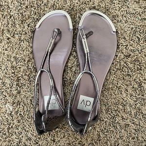 Dolce Vita silver sandals